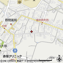 三重県津市芸濃町椋本1826周辺の地図