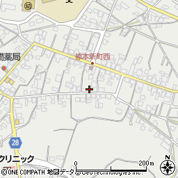 三重県津市芸濃町椋本1816周辺の地図