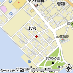 愛知県蒲郡市三谷町若宮193周辺の地図