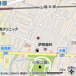 兵庫県姫路市広畑区小坂58-7周辺の地図