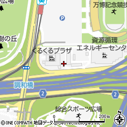 大阪府吹田市千里万博公園4周辺の地図