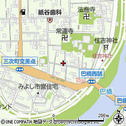 広島県三次市三次町1329周辺の地図