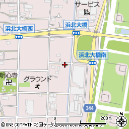 静岡県浜松市浜名区永島537-1周辺の地図