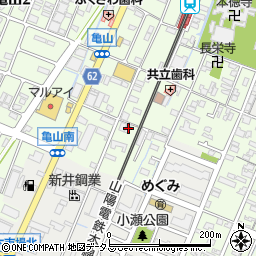 兵庫県姫路市亀山238周辺の地図