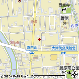 兵庫県姫路市勝原区宮田176-6周辺の地図