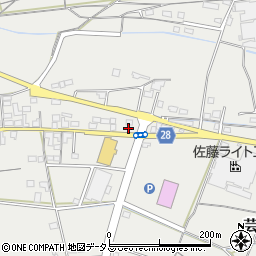 三重県津市芸濃町椋本4266周辺の地図