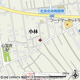 静岡県浜松市浜名区小林1564周辺の地図