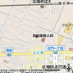 兵庫県姫路市広畑区才814周辺の地図
