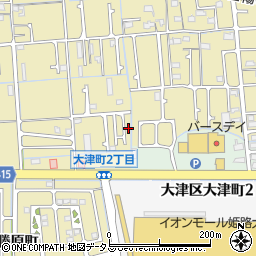 兵庫県姫路市勝原区山戸104周辺の地図