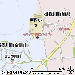 兵庫県たつの市揖保川町金剛山590周辺の地図