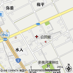 愛知県豊川市宿町中島96周辺の地図
