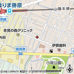 兵庫県姫路市広畑区小坂65-5周辺の地図