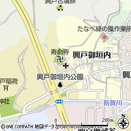 京都府京田辺市興戸宮ノ前9周辺の地図