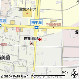 静岡県浜松市浜名区西美薗403周辺の地図
