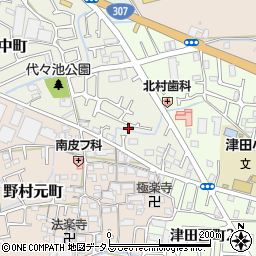 大阪府枚方市野村中町31周辺の地図