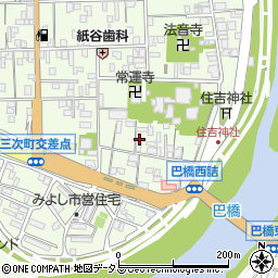広島県三次市三次町1299周辺の地図