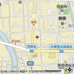 兵庫県姫路市勝原区宮田173-6周辺の地図