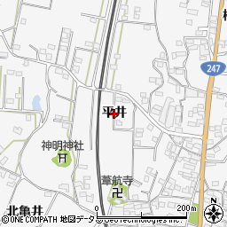 愛知県美浜町（知多郡）布土（平井）周辺の地図