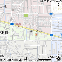 大阪府茨木市並木町21-27周辺の地図
