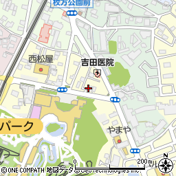 大阪府枚方市伊加賀南町6-17周辺の地図