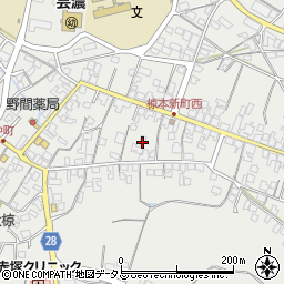 三重県津市芸濃町椋本1824-1周辺の地図