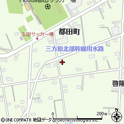 静岡県浜松市浜名区都田町7964-1周辺の地図