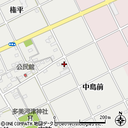 愛知県豊川市宿町中島133周辺の地図