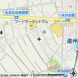 静岡県浜松市浜名区小林1303-3周辺の地図