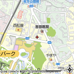 大阪府枚方市伊加賀南町6-19周辺の地図