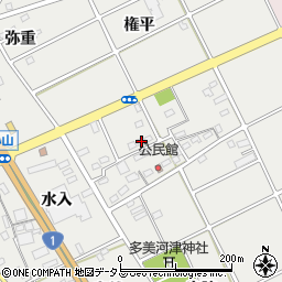 愛知県豊川市宿町中島104周辺の地図
