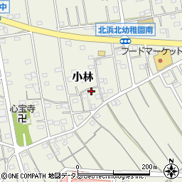静岡県浜松市浜名区小林1566周辺の地図