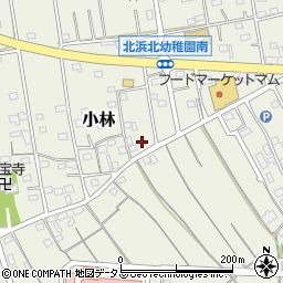 静岡県浜松市浜名区小林1557-3周辺の地図