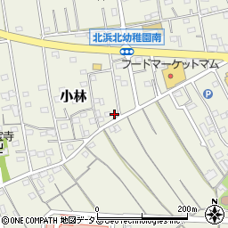 静岡県浜松市浜名区小林1555-4周辺の地図