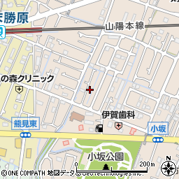 兵庫県姫路市広畑区小坂63周辺の地図
