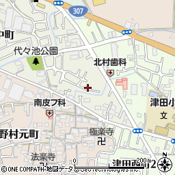 大阪府枚方市野村中町31-13周辺の地図