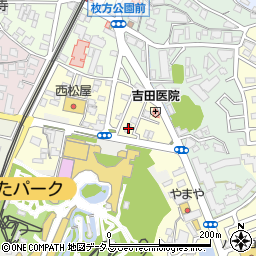 大阪府枚方市伊加賀南町4-19周辺の地図