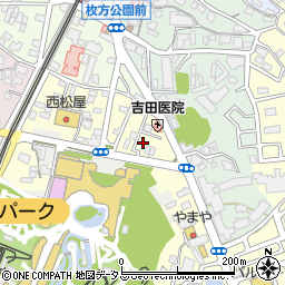 大阪府枚方市伊加賀南町6-20周辺の地図