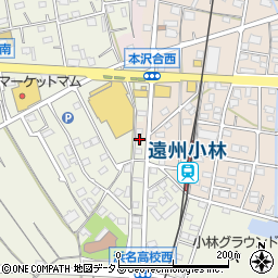 静岡県浜松市浜名区小林1465周辺の地図
