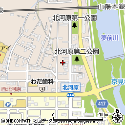 兵庫県姫路市広畑区北河原町52周辺の地図