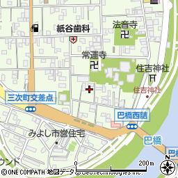 広島県三次市三次町1298-2周辺の地図