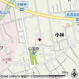 静岡県浜松市浜名区小林1618周辺の地図