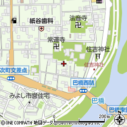 広島県三次市三次町1300-1周辺の地図