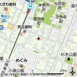 兵庫県姫路市亀山265周辺の地図
