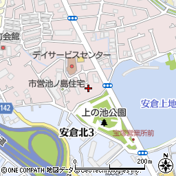 兵庫県宝塚市泉町4周辺の地図