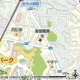 大阪府枚方市伊加賀南町6-2周辺の地図