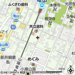兵庫県姫路市亀山247周辺の地図
