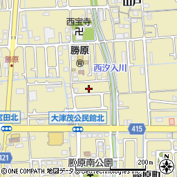兵庫県姫路市勝原区宮田126-8周辺の地図
