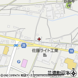 三重県津市芸濃町椋本4240周辺の地図