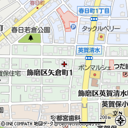 深津内科医院周辺の地図