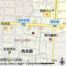 静岡県浜松市浜名区西美薗2514周辺の地図